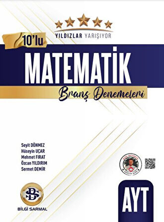 Bilgi Sarmal AYT Matematik Yıldızlar Yarışıyor 10 lu Branş Denemesi