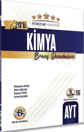 AYT Kimya Yıldızlar Yarışıyor 20 li Branş Denemesi Bilgi Sarmal