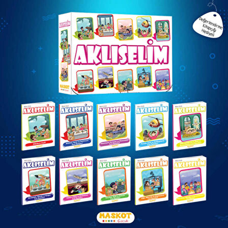 AKLISELİM (10 KİTAP) Maskot Çocuk Yayınları