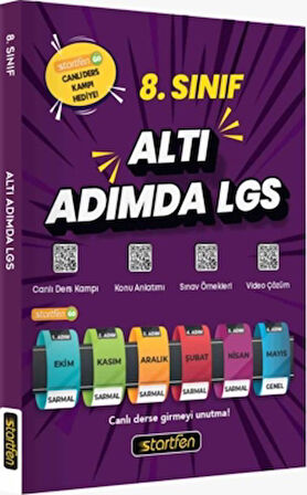 8. Sınıf Altı Adımda LGS Deneme