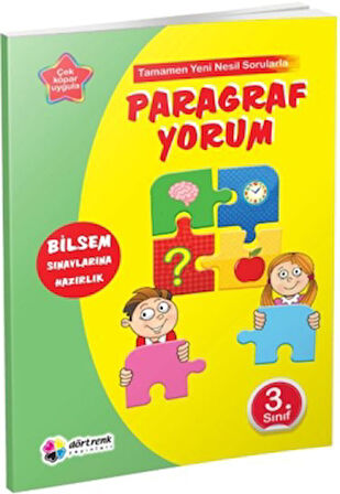 3. Sınıf Paragraf Yorum