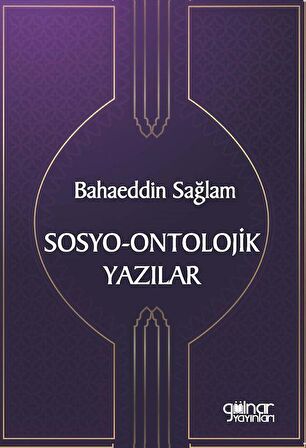 Sosyo-Ontolojik Yazılar