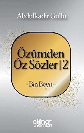 Özümden Öz Sözler - 2