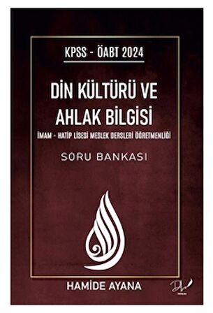 KPSS - ÖABT 2024 Din Kültürü ve Ahlak Bilgisi