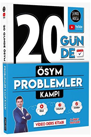 20 GÜNDE ÖSYM PREBLEMLER KAMPI  ŞENOL HOCA