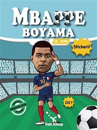 Mbappe Boyama Kitabı