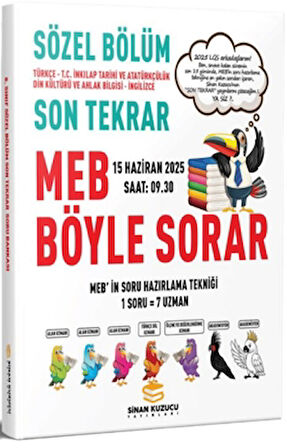 2025 LGS Son Tekrar Sözel Soru Bankası