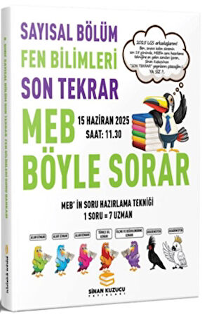 2025 LGS Sayısal Bölüm Son Tekrar Fen Bilimleri Soru Bankası
