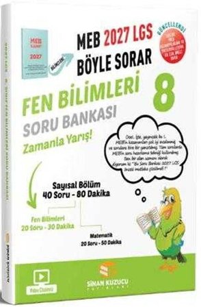 2027 8. Sınıf Fen Bilimleri Soru Bankası Sinan Kuzucu