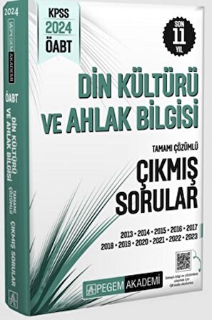 2024 KPSS ÖABT Din Kültürü ve Ahlak Bilgisi Tamamı Çözümlü Çıkmış Sorular