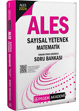 2026 ALES Sayısal Yetenek Matematik Tamamı Video Çözümlü Soru Bankası