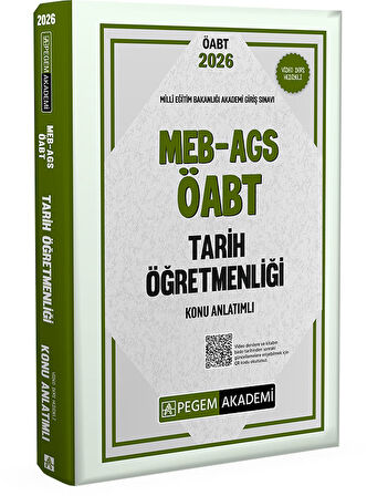 2026 MEB AGS ÖABT Tarih Öğretmenliği Konu Anlatımlı