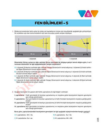 LGS FEN BİLİMLERİ 10'LU Branş Denemeleri | Video Çözümlü | MEB Müfredatına Uygun