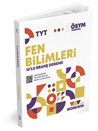 TYT FEN BİLİMLERİ 10'LU Branş Denemeleri | Video Çözümlü | ÖSYM Tarzında