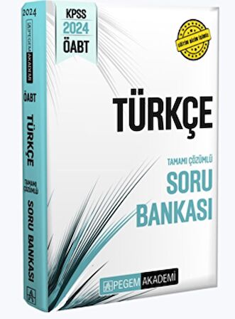 2024 KPSS ÖABT Türkçe Tamamı Çözümlü Soru Bankası