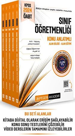 2024 KPSS ÖABT Sınıf Öğretmenliği Konu Anlatımlı Set (5 Kitap)