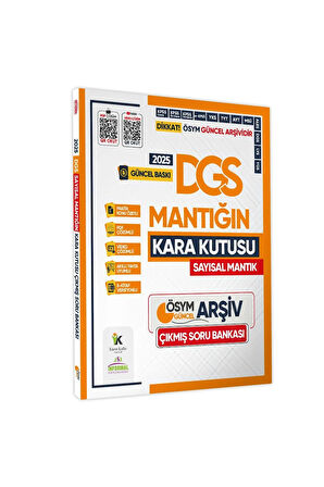 2025 DGS SAYISAL MANTIĞIN Kara Kutusu ÖSYM Çıkmış Soru Havuzu Bankası Konu Özetli Video/PDF Çözümlü