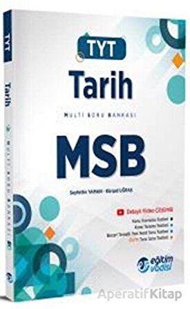 Eğitim Vadisi TYT Tarih MSB Multi Soru Bankası Video Çözümlü