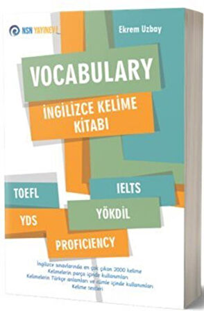 Vocabulary - İngilizce Kelime Kitabı / Ekrem Uzbay