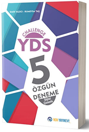 Challenge YDS 5 Özgün Deneme - Dijital Çözümlü