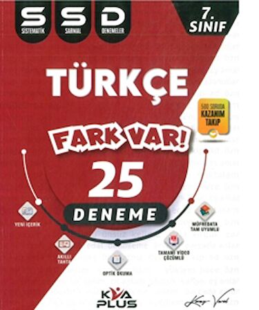 7. Sınıf Türkçe Sistematik 25 Sarmal Deneme