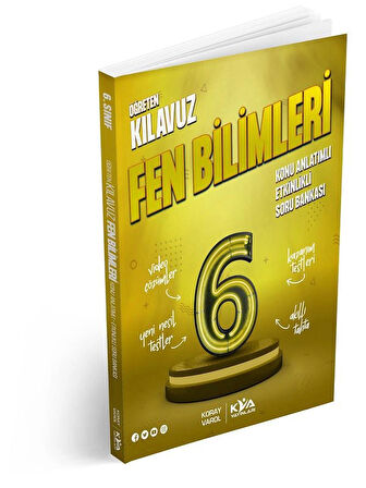  6. SINIF ÖĞRETEN KILAVUZ FEN BİLİMLERİ KONU ANLATIMLI ETKİNLİKLİ SORU BANKASI