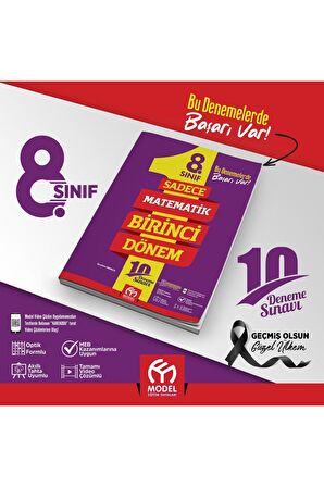 8. Sınıf Matematik Sadece Birinci Dönem Deneme