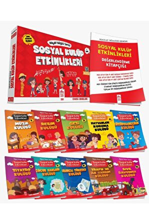 Sosyal Kulüp Etkinlikleri Hikaye Serisi (10 Kitap)