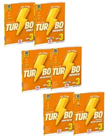 3. Sınıf Turbo Eğitim Seti (6 Kitap)