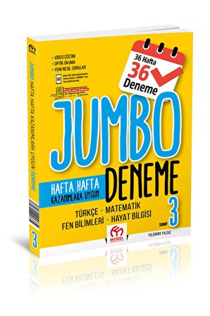 3.Sınıf Jumbo Tüm Dersler Deneme