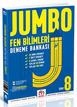 8.Sınıf Jumbo Fen Bilimleri Deneme Bankası