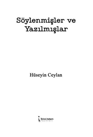 Söylenmişler ve Yazılmışlar