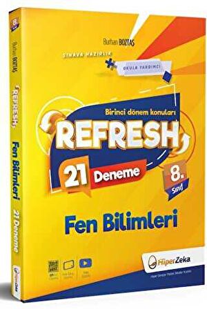 8. Sınıf Refresh Fen Bilimleri 21 Deneme - LGS 1. Dönem Konuları