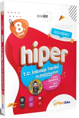 8. Sınıf Hiper T.C. İnkılap Tarihi ve Atatürkçülük Konu Anlatımlı Soru Bankası Hiper Zeka Yayınları