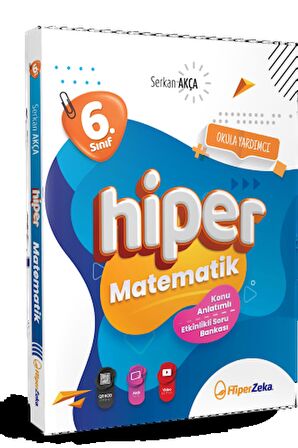 6. Sınıf Hiper Matematik Konu Anlatımlı & Etkinlikli Soru Bankası