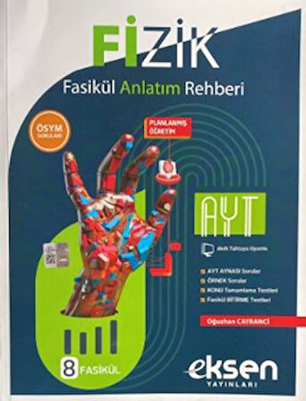 AYT Fizik Fasikül Anlatım Rehberi 8'li