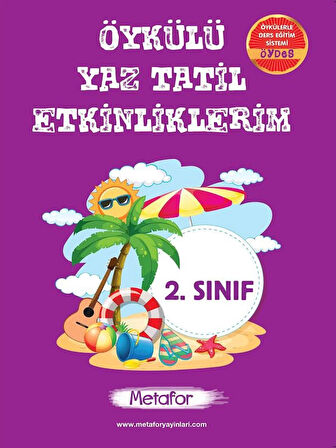 3 Sınıf Öykülü Yaz Tatil Etkinliklerim + Hikaye Kitabı