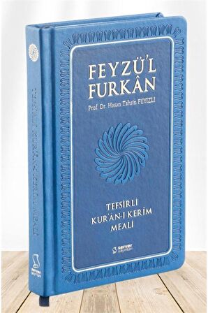 Feyzü'l Furkan Tefsirli Kur'an-ı Kerim Meali (Orta Boy - Tefsirli Meal - Ciltli) - LACİVERT