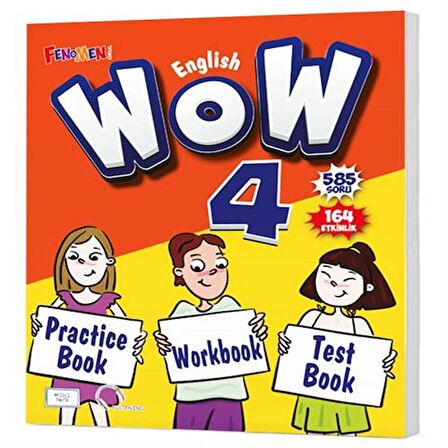 Wow 4 Practıce Book + Workbook + Test Book