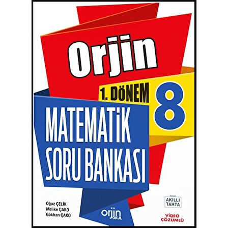 ORJİN 8.SINIF MATEMATİK 1.DÖNEM SORU BANKASI