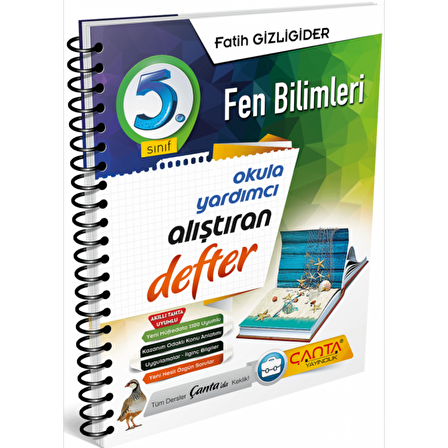 5.Sınıf Fen Bilimleri Alıştıran Defter