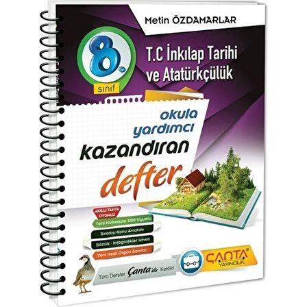 8.Sınıf T.C. İnkılap Tarihi Kazandıran Defter