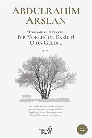 Tamamlandı Puzzle - Bir Yokluğun Eksikti O da Geldi