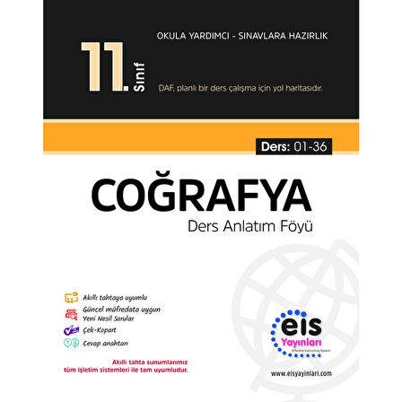 11. Sınıf - DAF - Coğrafya