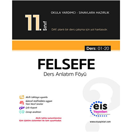 11. Sınıf - DAF - Felsefe