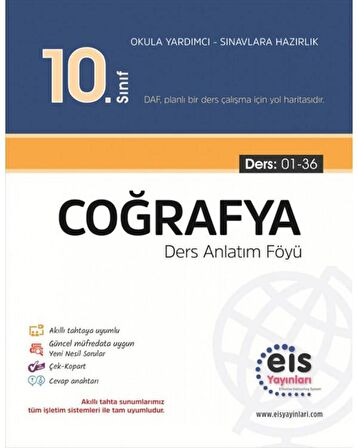 10. Sınıf - DAF - Coğrafya