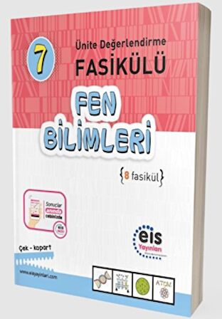 7. Sınıf Ünite Değerlendirme Fasikülü (1-7) Fen Bilimleri