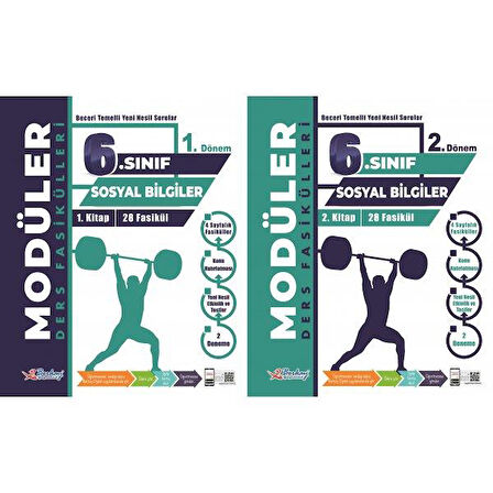 6. Sınıf MODÜLER Sosyal Bilgiler Ders Fasikülleri