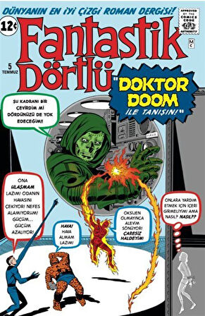 Fantastik Dörtlü Doktor Doom ile Tanışın / Stan Lee