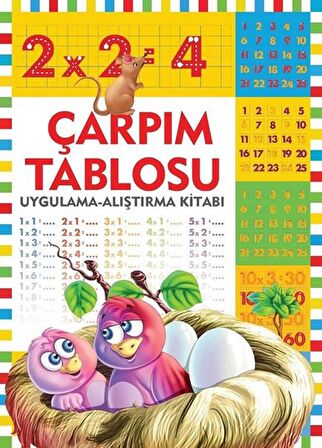 Çarpım Tablosu / Uygulama - Alıştırma Kitabı